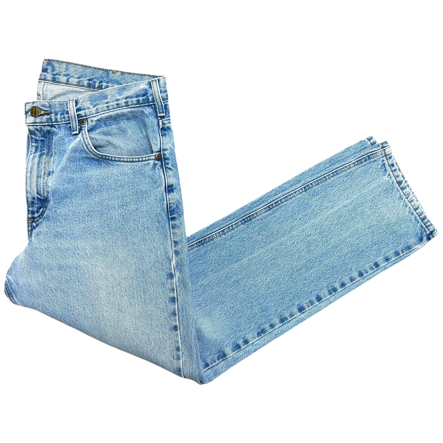 Mid-2010s Carhartt Light Wash Traditional Fit Jeans - Size 34” x 30”