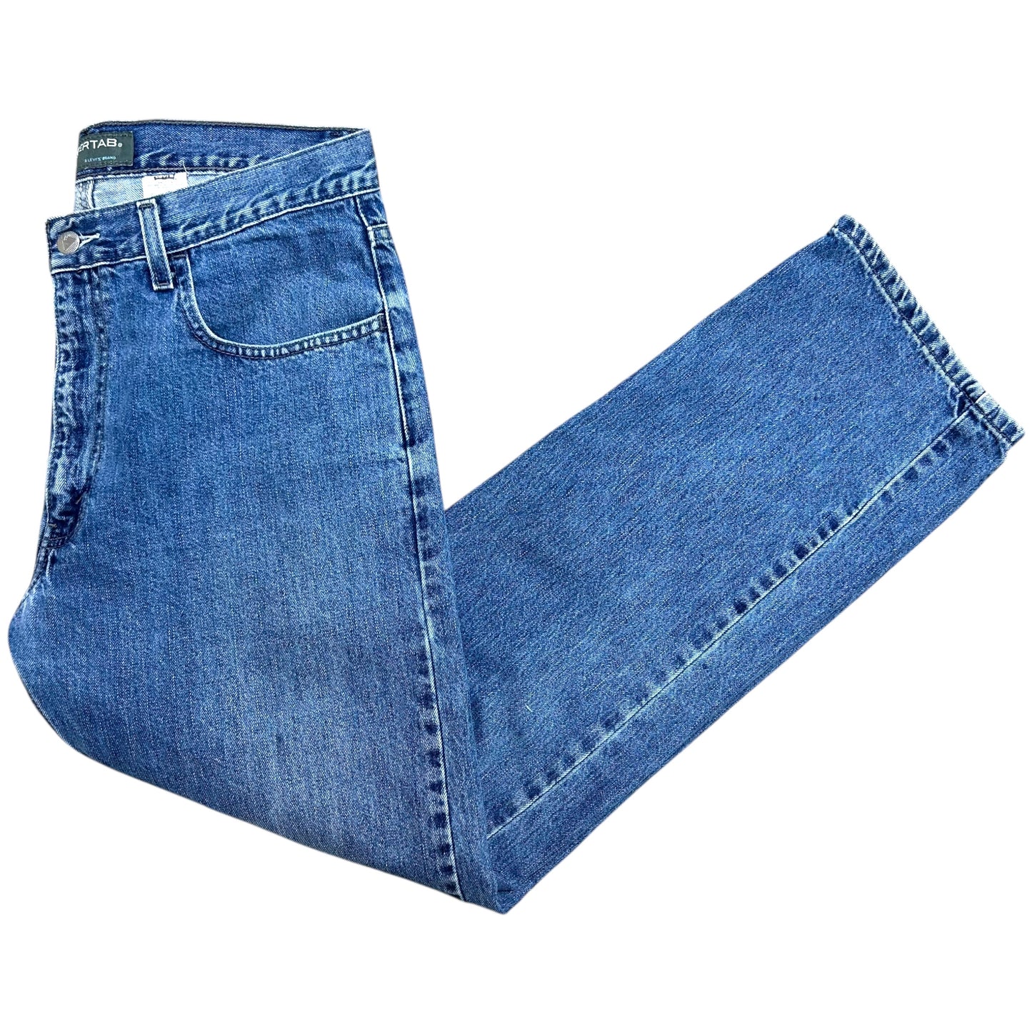 Vintage 1990s Levi’s Silvertab Medium Wash Regular Fit Jeans - Size 33” x 30”