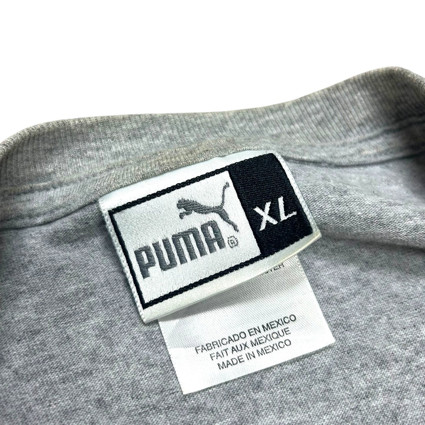 Vintage 1990s Puma Cleveland Browns Grey Long Sleeve Graphic Shirt - Size XL