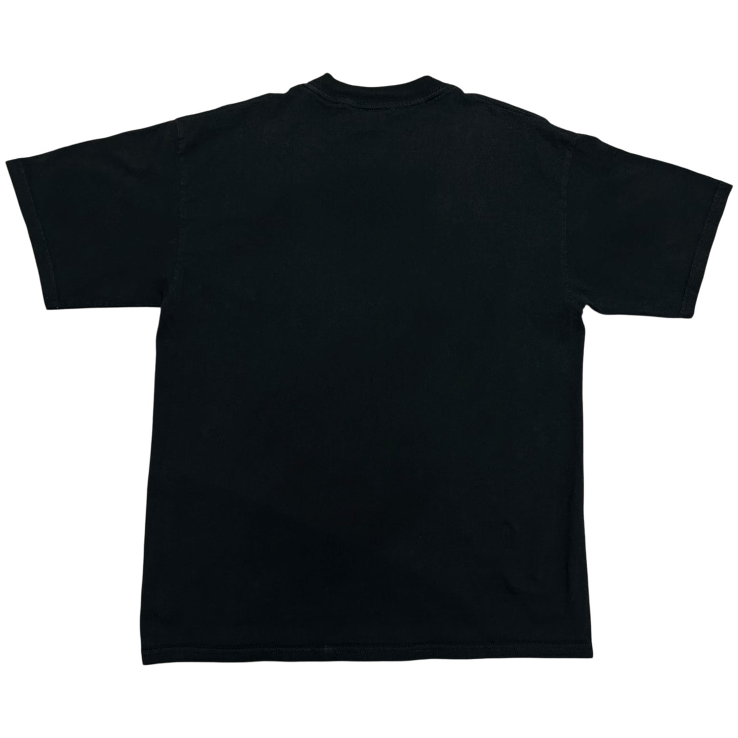Early 2000s New England Patriots Super Bowl XXXVI (36) Champions Black Graphic T-Shirt - Size Large