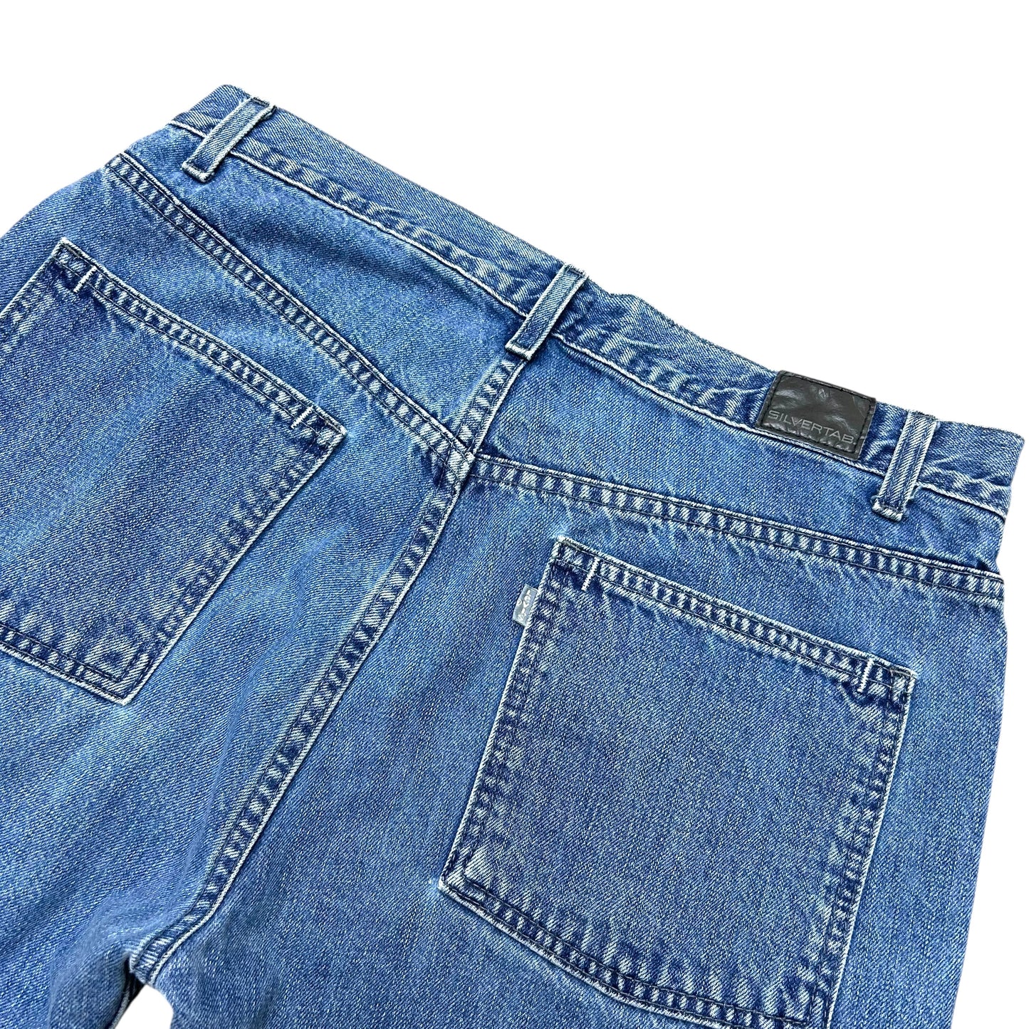 Vintage 1990s Levi’s Silvertab Medium Wash Regular Fit Jeans - Size 33” x 30”