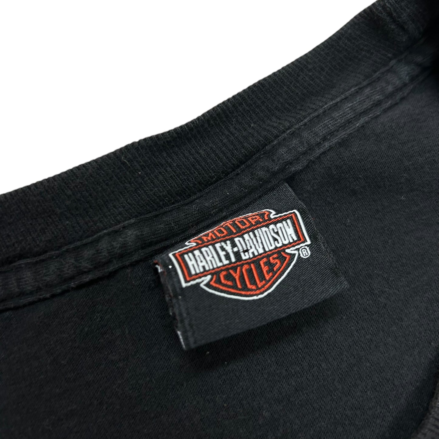 Late 2010s McDermott’s Harley Davidson Lake George, NY Black Graphic T-Shirt - Size XL