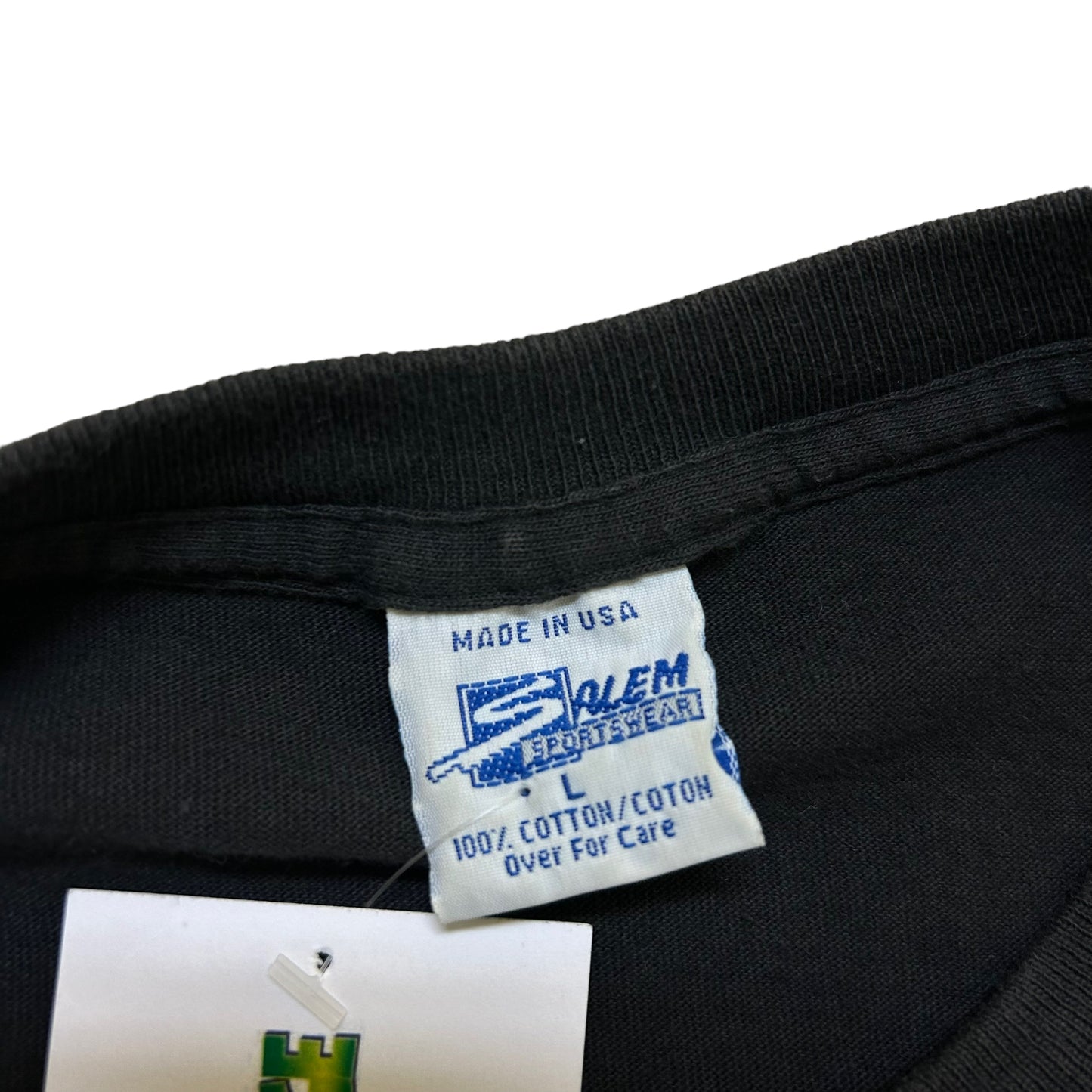 Vintage 1990s Dallas Cowboys Super Bowl XXVII Championship Ring Black Graphic T-Shirt - Size Large
