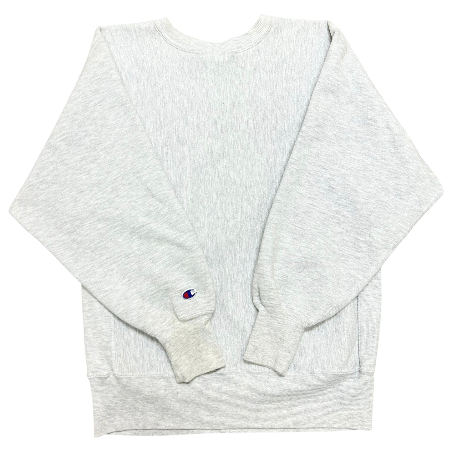 Vintage 1990s Champion Reverse Weave Culinary Institute of America Heather Grey Crewneck Sweatshirt - Size Large