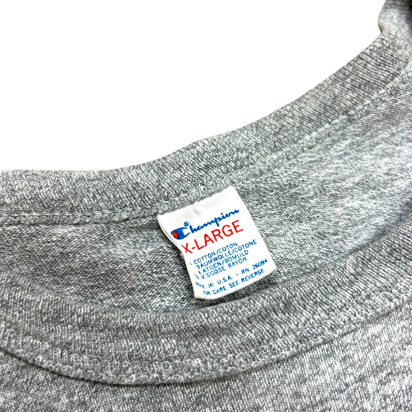Vintage 1980s Champion Mountain View Toros Grey Graphic T-Shirt