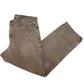 Modern Dickies Brown Loose Fit Carpenter Jeans - Size 34” x 30”