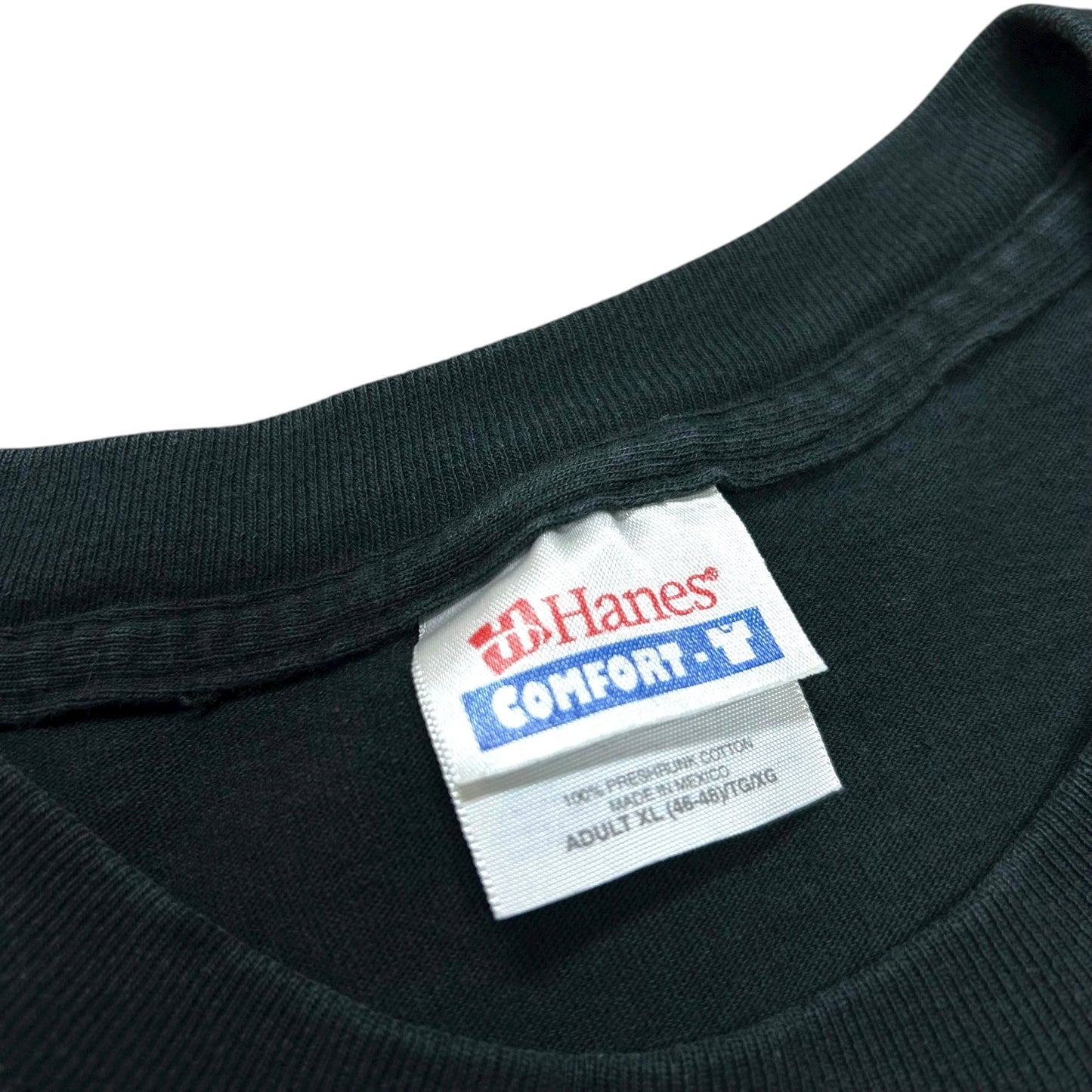 Early 2000s Native American Black Graphic T-Shirt - Size XL