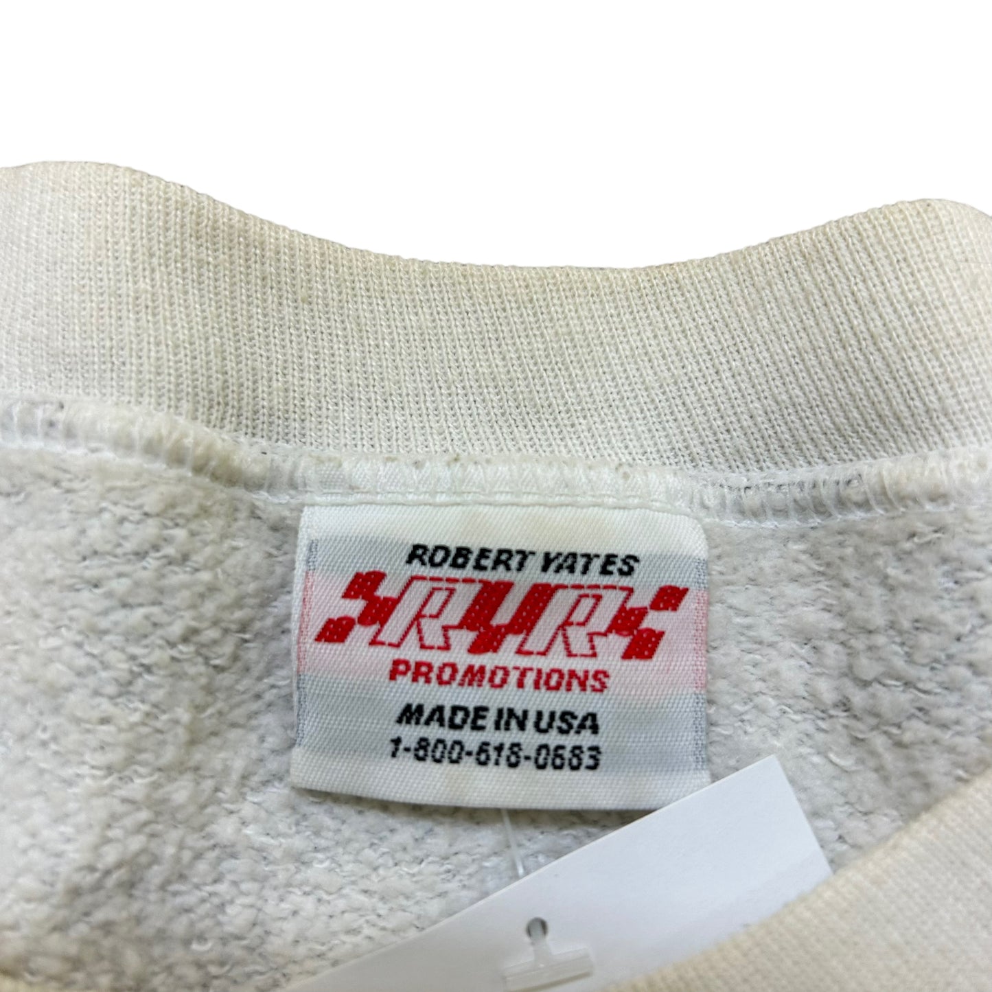 Vintage 1990s Ernie Irvan “Over The Wall Gang” All Over Print Crewneck Sweatshirt - Size Medium (Fits Large)