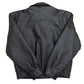 Y2K PGA Tour Partners Club Life Member Black Leather Jacket - Size Large (Fits M/L)