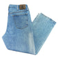 Modern Wrangler Loose Fit Sun Faded Light Wash Jeans - Size 36” x 30”