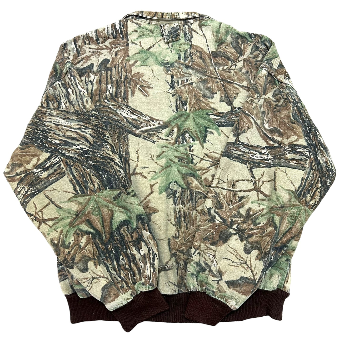 Vintage 1990s Cabela’s Realtree Camo Full Zip Jacket - Size Medium