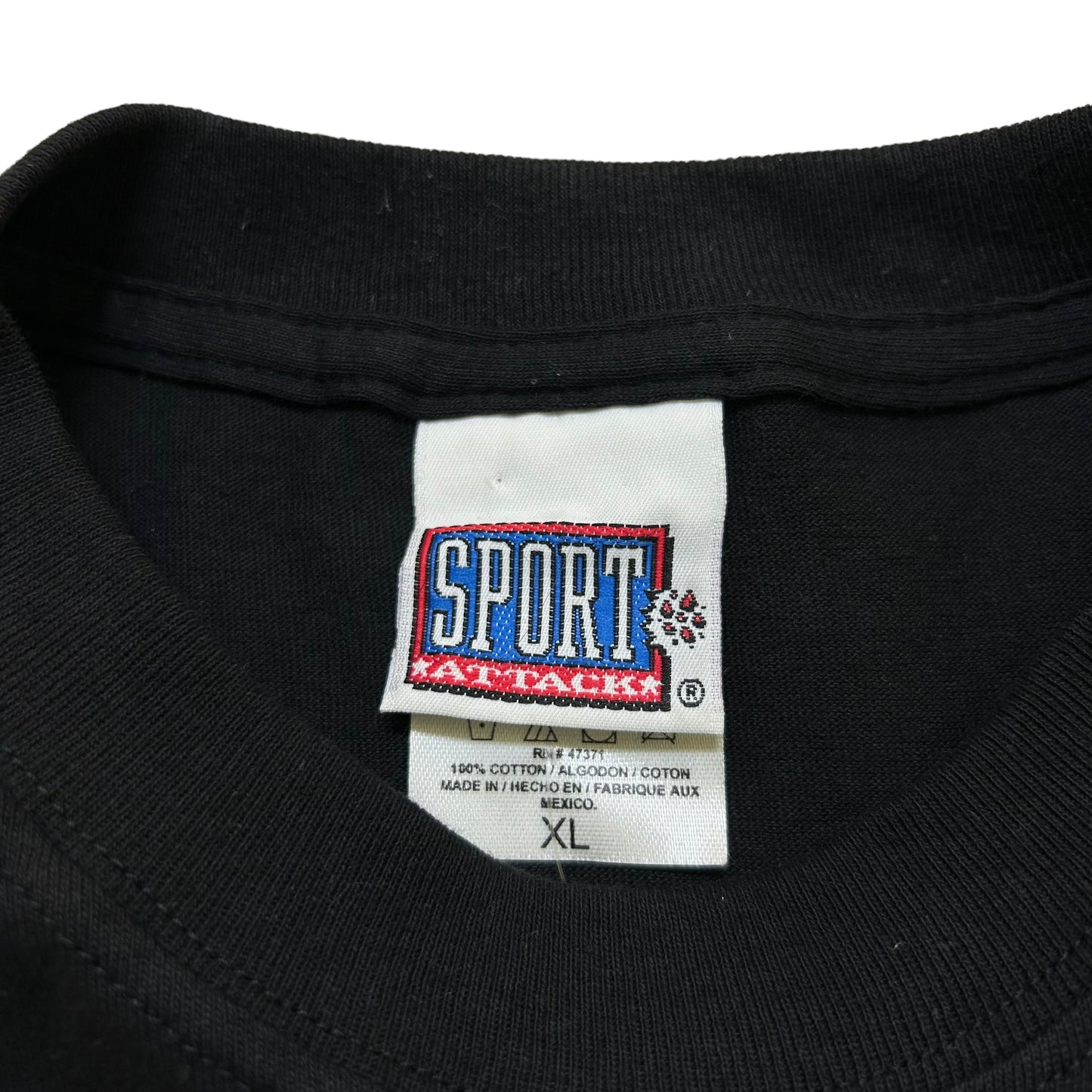 Vintage Y2K Subway Showdown 2000 New York Yankees/Mets Black Graphic T-Shirt - Size XL
