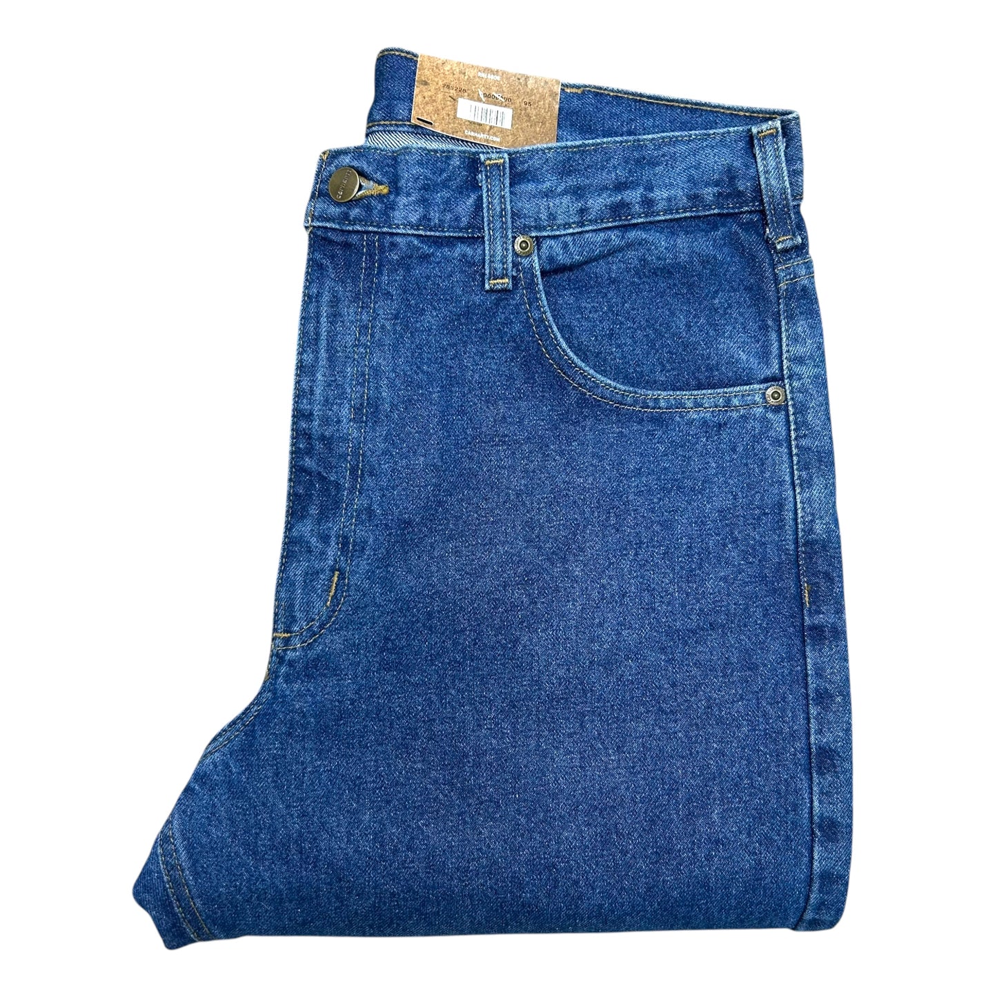 NWT Mid-2010s Carhartt Medium Wash Traditional Fit Jeans - Size 36” x 32”
