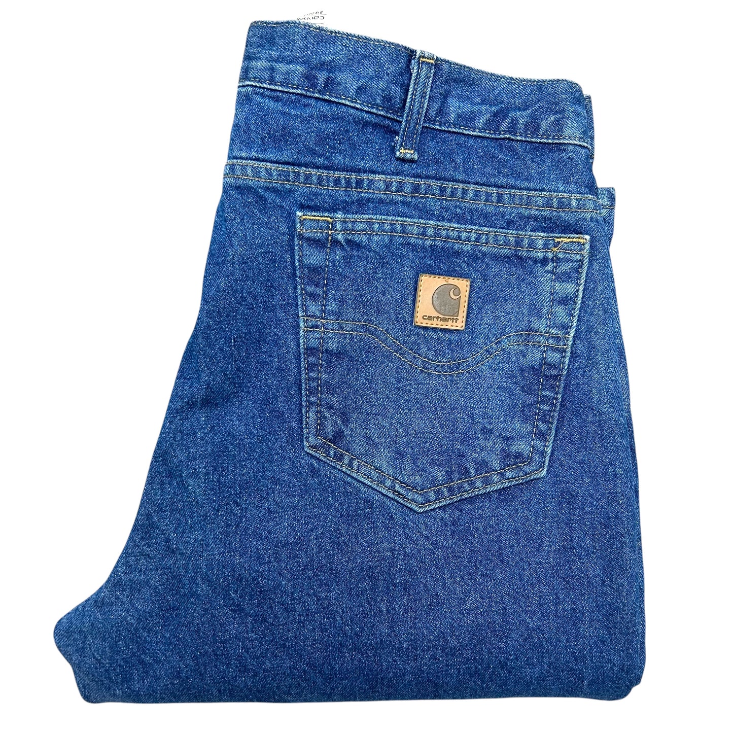 NWT Mid-2010s Carhartt Medium Wash Traditional Fit Jeans - Size 36” x 32”