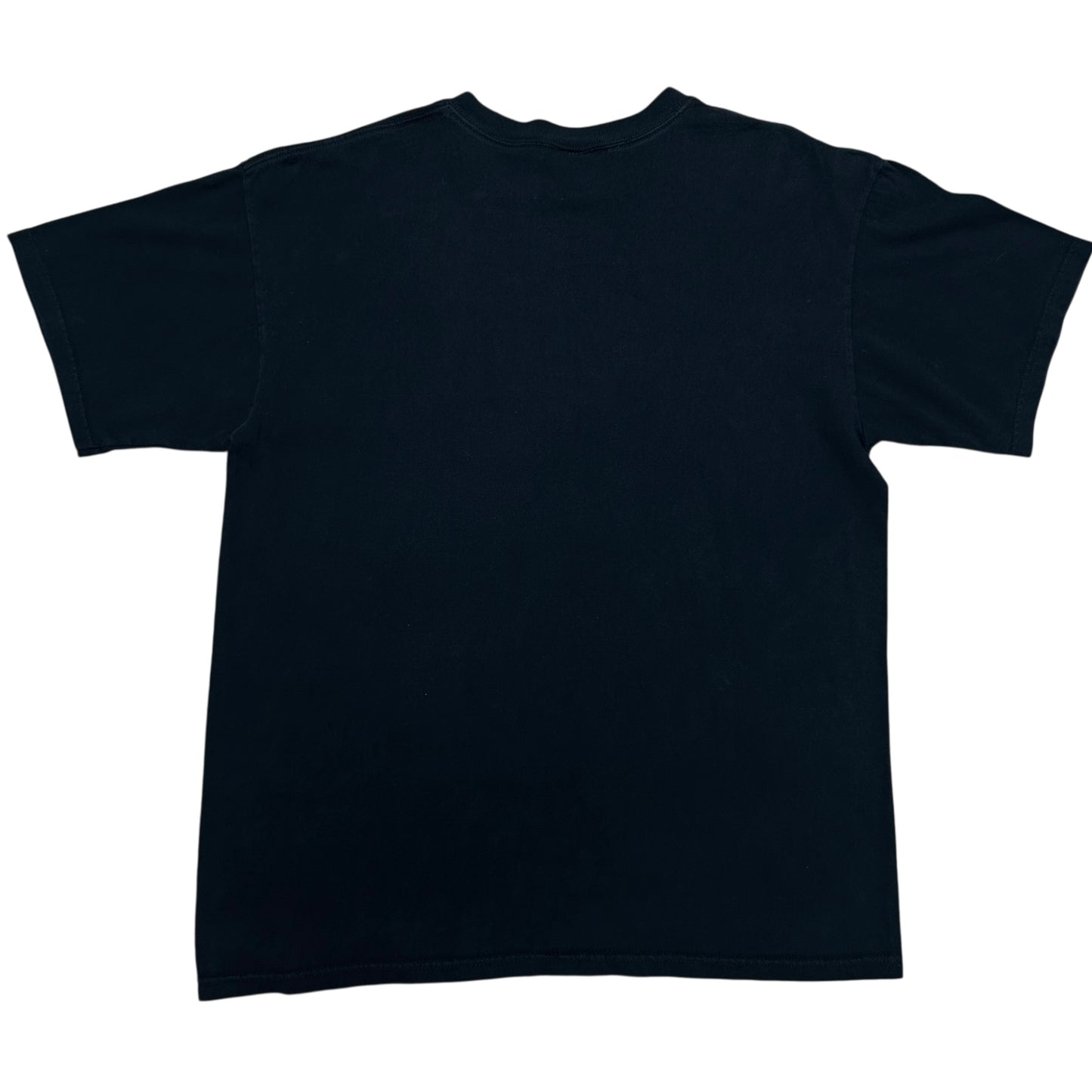 Mid-2000s Journey Band Black Graphic T-Shirt - Size Large (Boxy Fit)