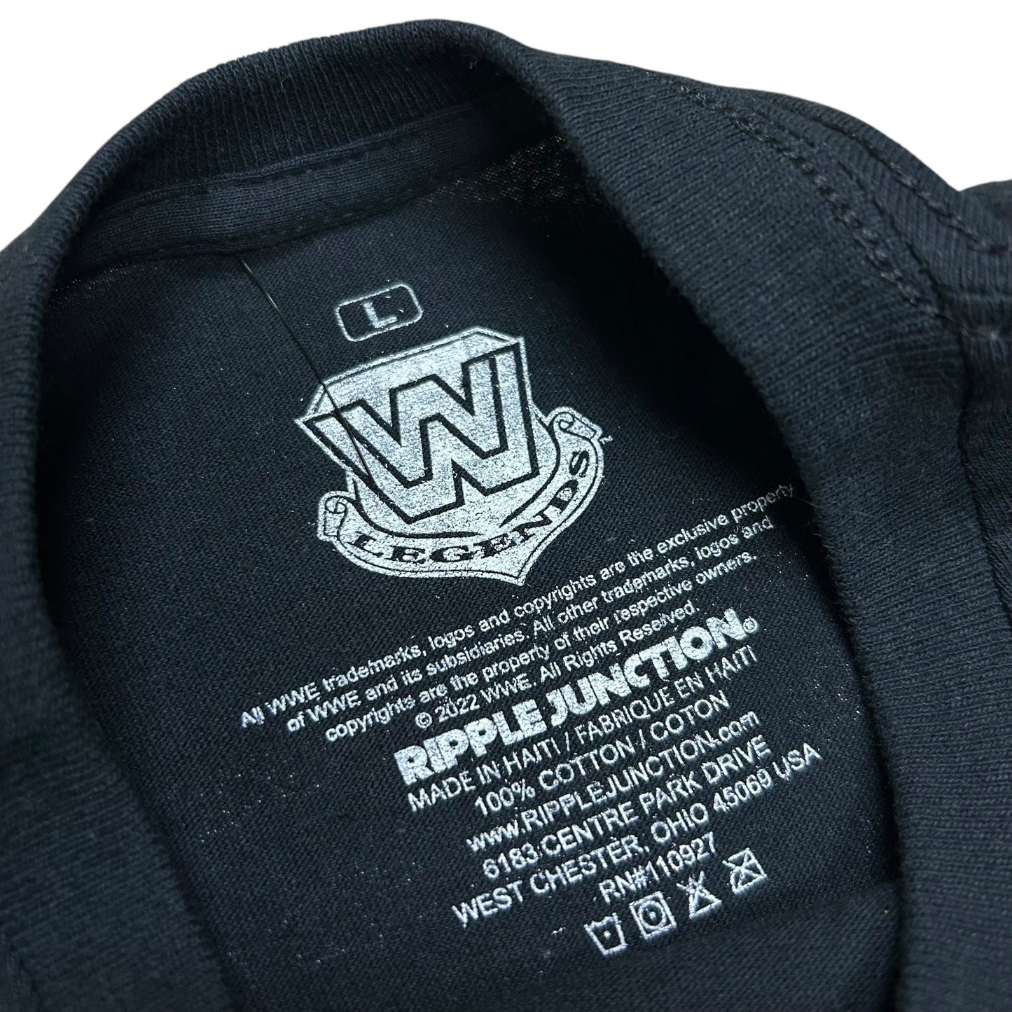 NWT Modern WWE The Undertaker Black Graphic T-Shirt - Size XL