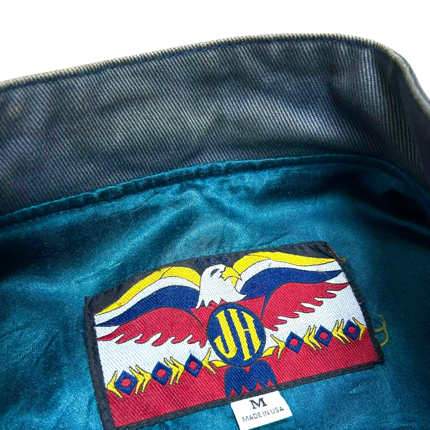 Vintage 1990s Jeff Hamilton Mark Martin Valvoline Blue/Red Splash Style NASCAR Racing Jacket - Size Medium