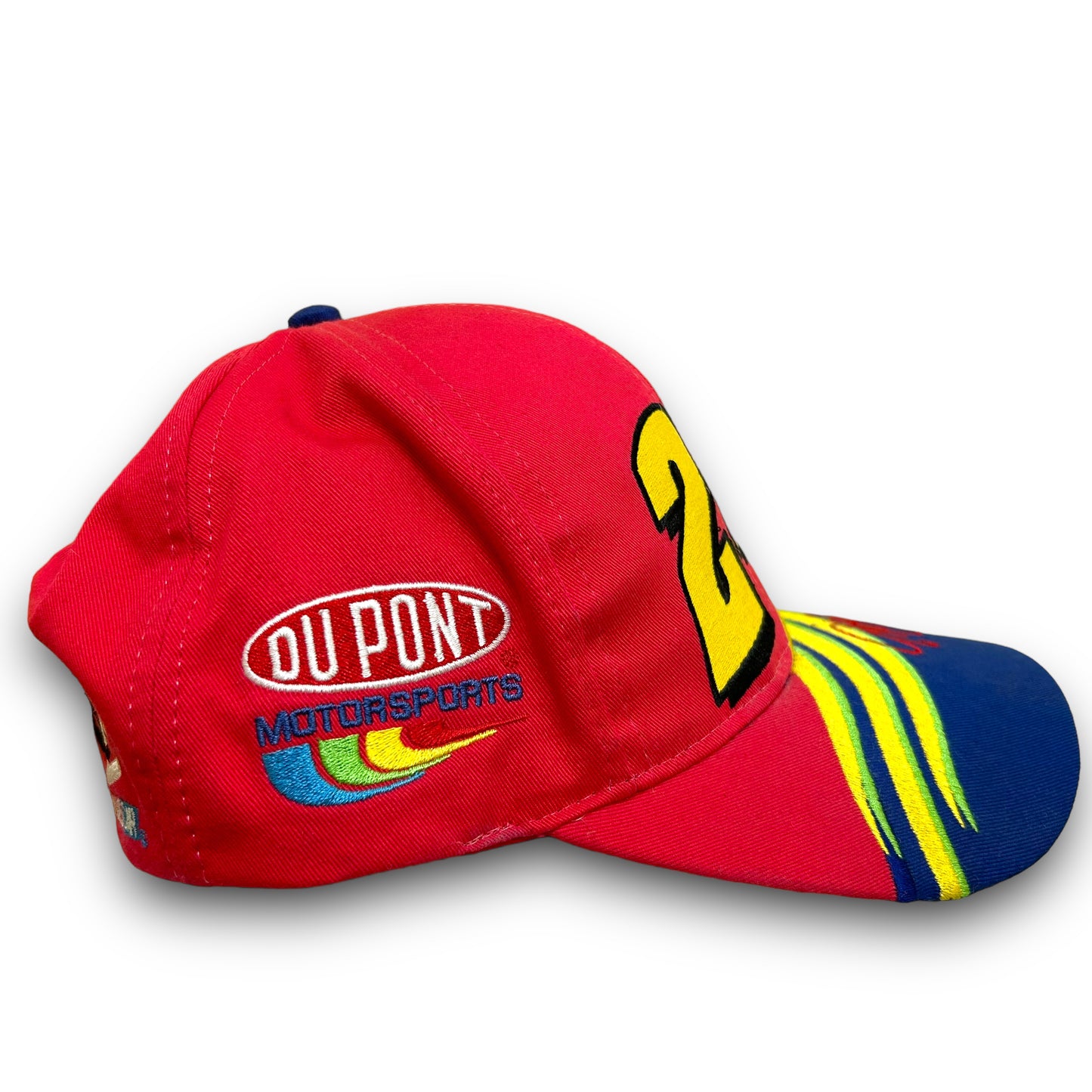 Vintage Y2K DuPont Motorsports Jeff Gordon #24 Embroidered Snapback Hat