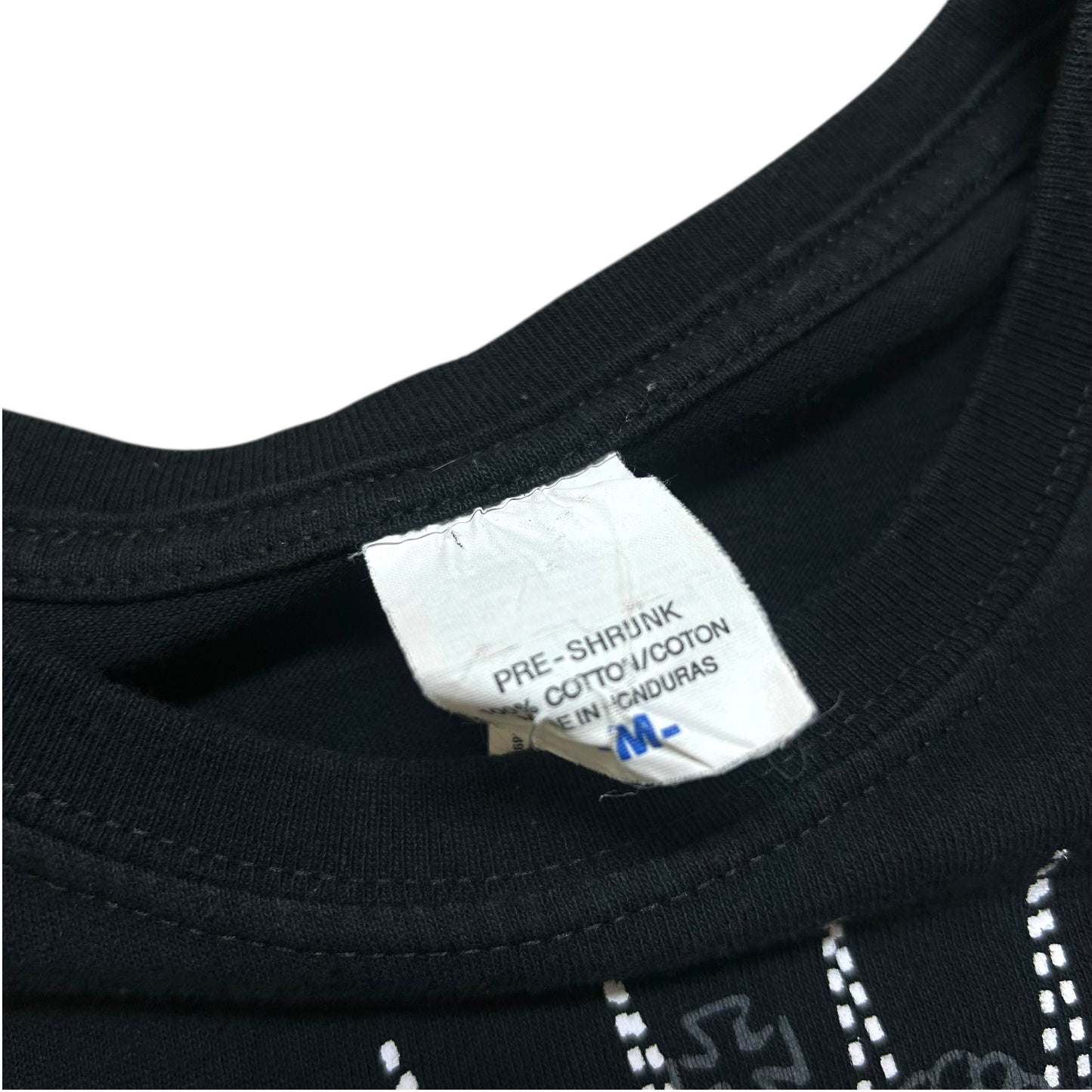 Late 2000s “Majesty & Strength” Black Religion Graphic T-Shirt - Size Medium