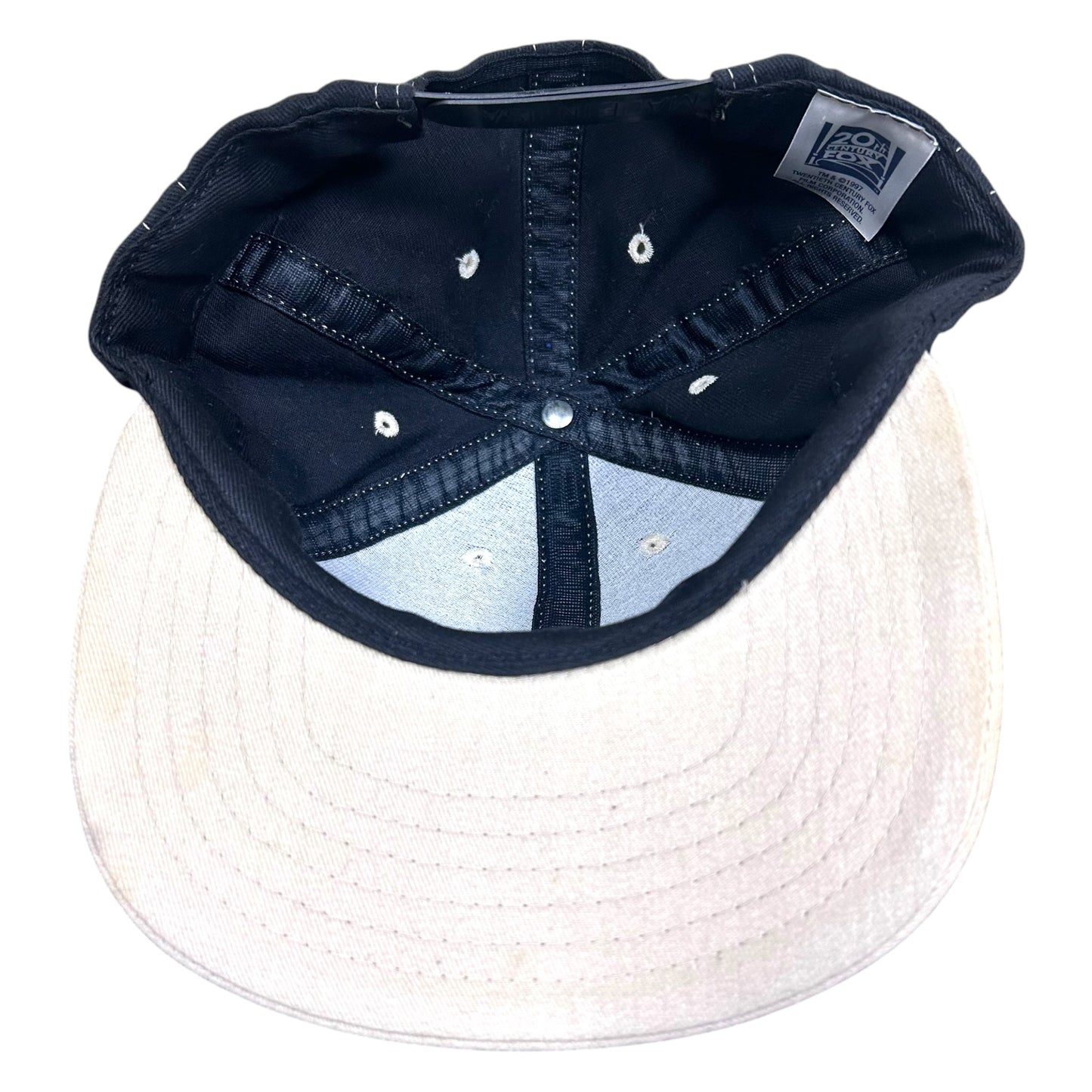 Vintage 1990s “Inventing The Abbotts” Movie Promo Black Snapback Hat - One Size