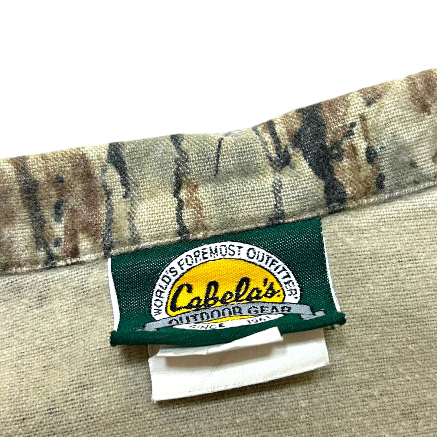 Vintage 1990s Cabela’s Realtree Camo Full Zip Jacket - Size Medium