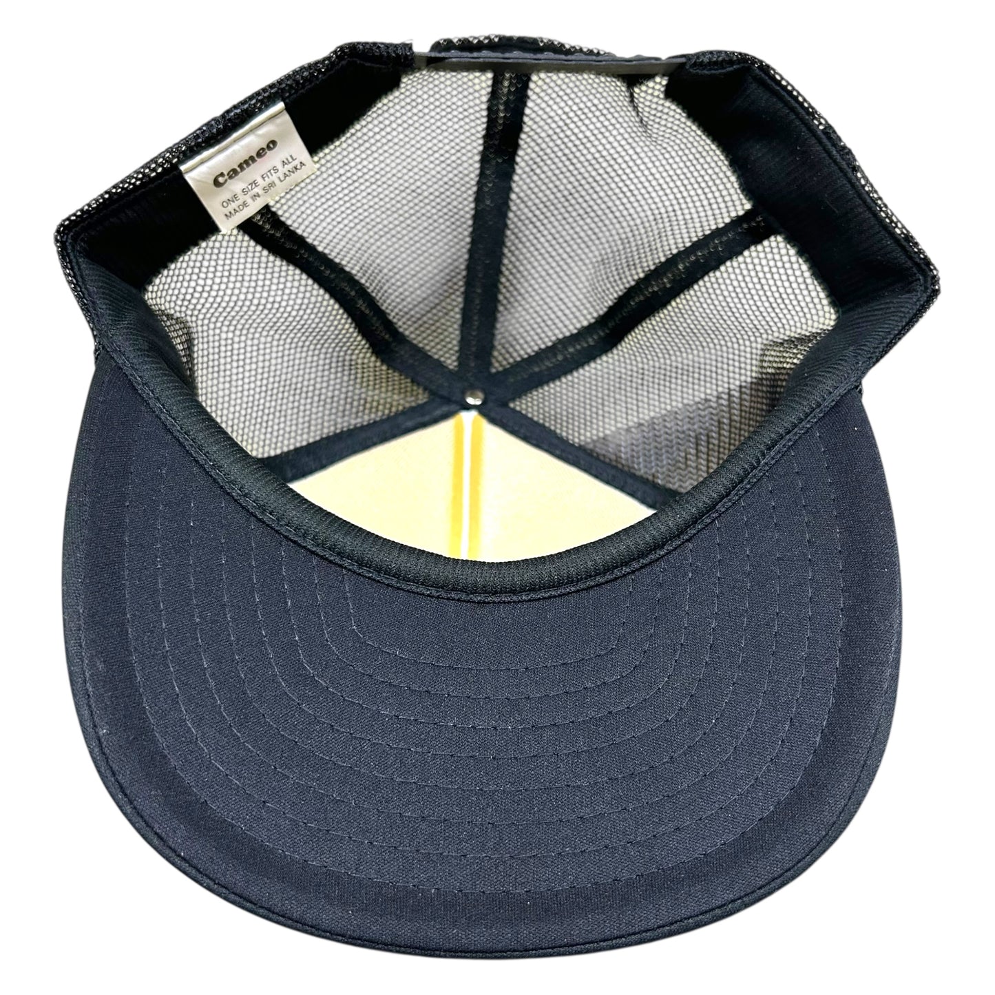 NWOT Vintage 1980s Minnesota White/Black Trucker Style Hat - One Size