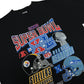 Late 2000s Super Bowl XL Seattle Seahawks/Pittsburgh Steelers Black Graphic T-Shirt - Size XL