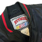 Vintage Y2K Nutmeg Mills Dale Earnhardt Black/White/Red Satin Puffer Jacket - Size XL