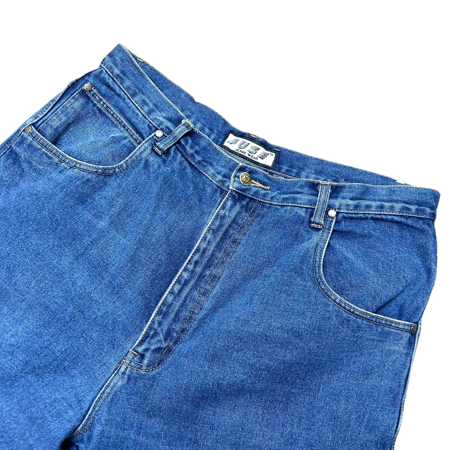 Vintage Y2K Fuse Jeanswear Loose Fit Medium Wash Carpenter Jeans - Size 36” x 32”