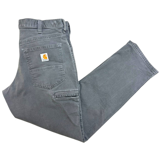 Modern Carhartt Grey Relaxed Fit Carpenter Pants - Size 32” x 30”