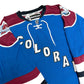 Late 2000s Reebok Colorado Avalanche Blue Alternate Jersey - Size XL