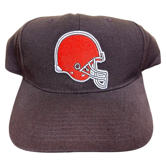 Early 2000s Sports Specialties Cleveland Browns Brown Snapback Hat - One Size