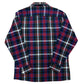 Vintage 1990s Saugatuck Dry-Goods Company Red/Blue Green Flannel Shirt - Size Medium (Fits M/L)
