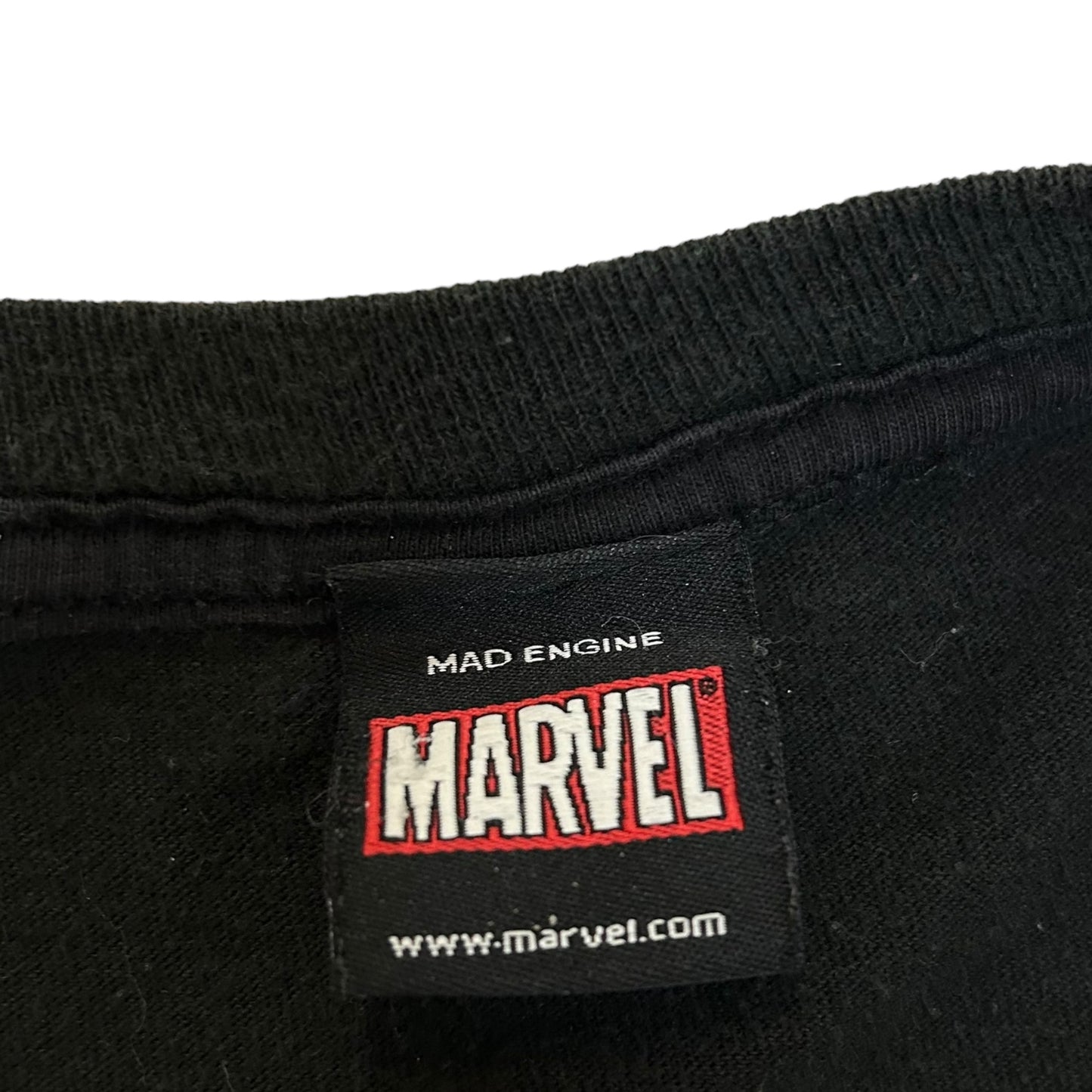 Mid-2000s Marvel Mad Engine Black Venom Graphic T-Shirt - Size XL