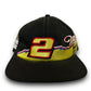 Vintage 1990s Rusty Wallace #2 Miller Lite Racing Black Snapback Hat