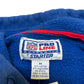 Vintage 1990s Starter Pro Line New York Giants Embroidered Logo Blue Hooded Sweatshirt - Size Medium