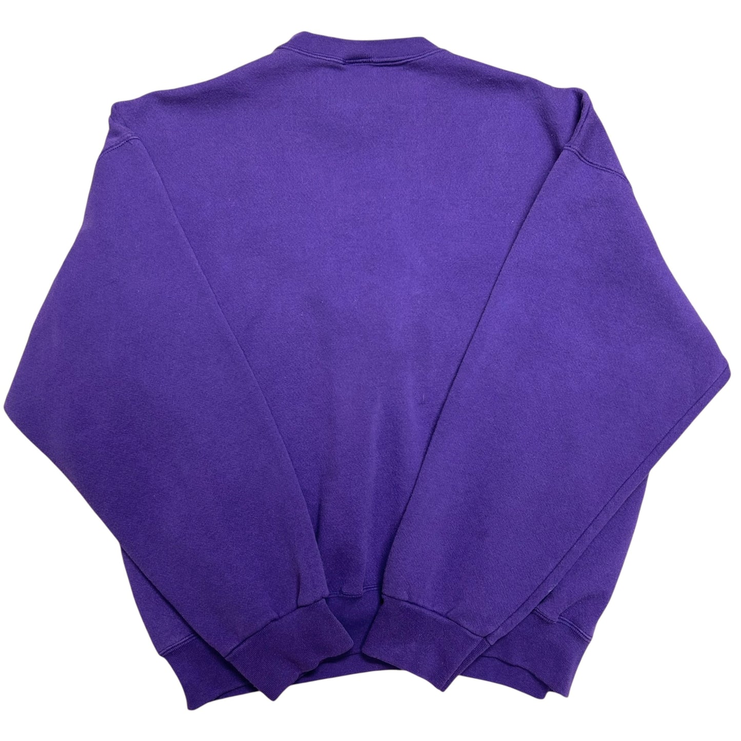 Vintage 1990s Utah Jazz Purple Embroidered Crewneck Sweatshirt - Size XL (Fits M/L)