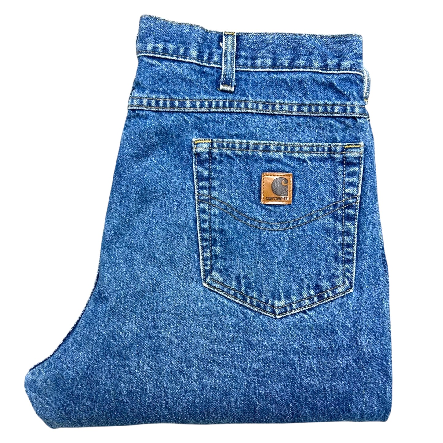 Early 2000s Carhartt Medium Wash Regular Fit-Jeans - Size 38” x 30”
