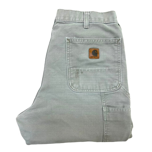 Modern Carhartt Loose Fit Tan Carpenter Pants - Size 34” x 32”