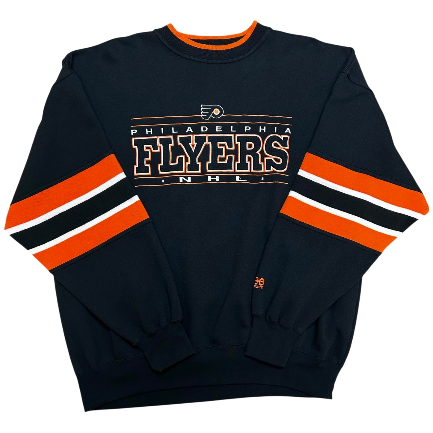 Early 2000s Lee Sport Philadelphia Flyers Black Crewneck Sweatshirt - Size XL