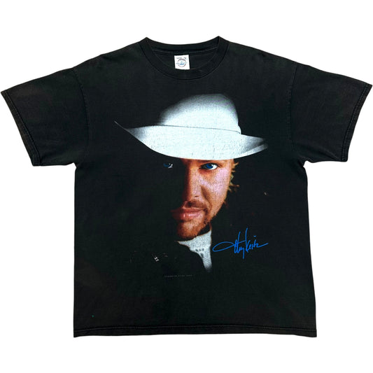 Early 2000s Toby Keith “How Do You Like Me Now?” Black Graphic T-Shirt - Size Large