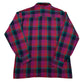 Vintage 1990s “Winterweight” By Van Heusen Red/Purple Flannel Shirt - Size Medium (Fits L/XL)