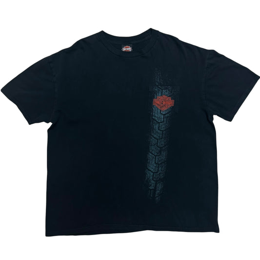Late 2000s Tucson, AZ Harley Davidson Black Graphic T-Shirt - Size XXL