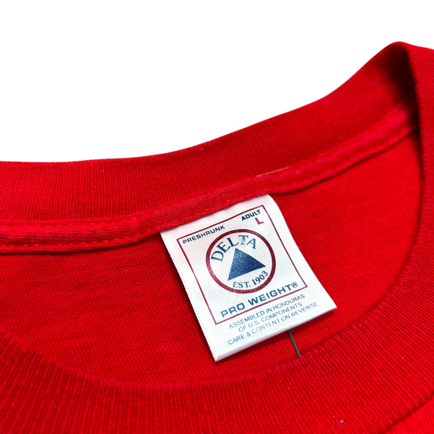 Early 2000s Dodge Motorsports Red Racing Graphic T-Shirt - Size Large