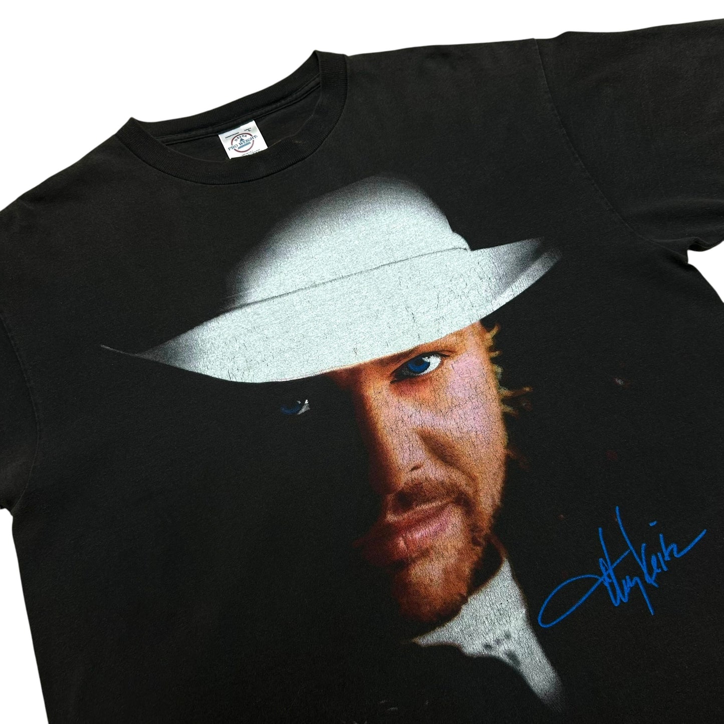 Early 2000s Toby Keith “How Do You Like Me Now?” Black Graphic T-Shirt - Size Large