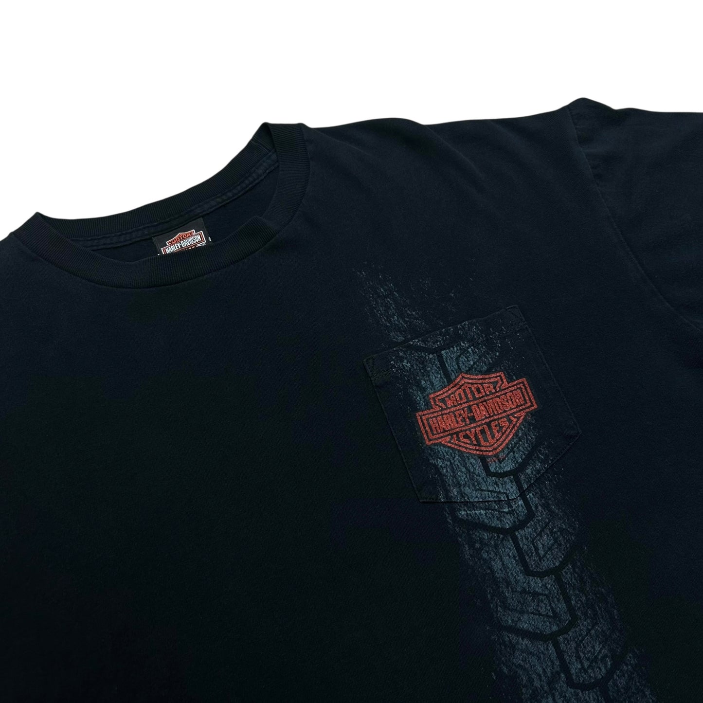 Late 2000s Tucson, AZ Harley Davidson Black Graphic T-Shirt - Size XXL