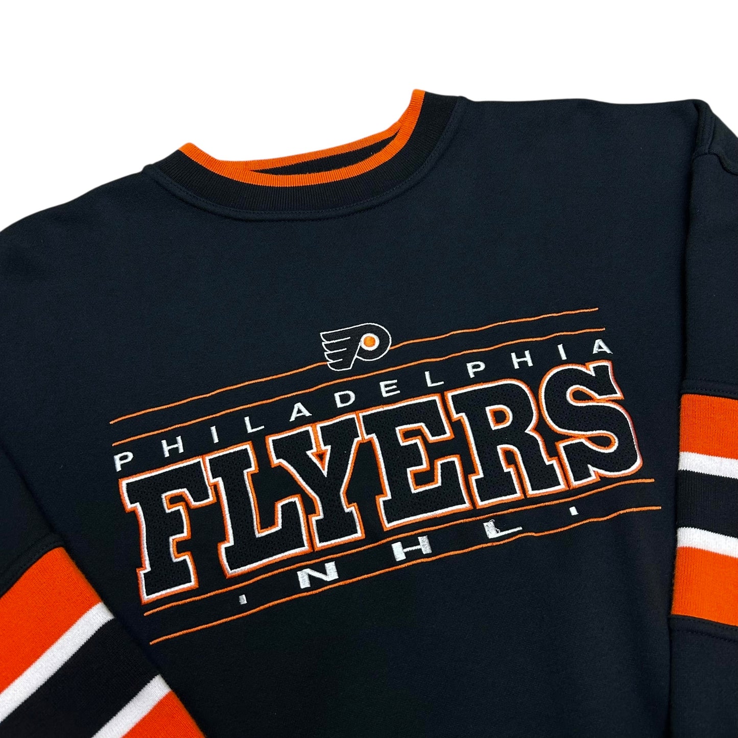 Early 2000s Lee Sport Philadelphia Flyers Black Crewneck Sweatshirt - Size XL