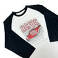 Vintage Y2K AC/DC “The Razors Edge” Band Tour White Baseball Style Graphic Shirt - Size Large