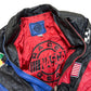 Vintage Y2K Carl Banks G III Team NASCAR Color Block Leather Jacket - Size Small