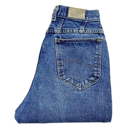 Vintage 1990s Lee “Blue Move” Slim Fit Stone Wash Jeans Size 26” x 27.5”